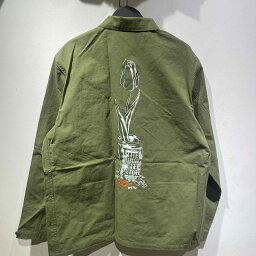 THE BLACK EYE PATCH 21ss Wasted Youth BDU JACKET Size-XL BEPSS21EI26 ブラックアイパッチ ウェステッドユース ビーディーユージャケット ウェイステッドユース 心斎橋店【中古】