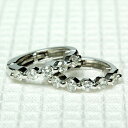 K14WG ダイヤモンドピアリング0.32ct