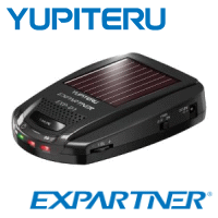 ★楽天カードご利用OK！■YUPITERU ユピテル ソーラーパネル搭載 業界最小！ EXPARTNER ワンボディ・ソーラータイプ レーダー探知機 EXP-D1 EXPD1
