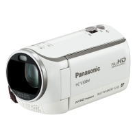 【送料無料】PANASONIC パナソニック ビデオカメラ フルハイビジョン 液晶モニター2.7インチ 内蔵メモリー32GB デジタルハイビジョンビデオカメラ HC-V300M(W-パールホワイト) HCV300M-W