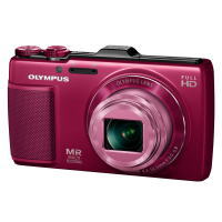 【送料無料】OLYMPUS オリンパス デジタルカメラ 有効画素数1600万画素 光学ズーム12.5倍 SH-25MR(レッド) SH25MR