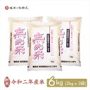 新米 6kg 無洗米あきたこまち お米 送料無料 2kg x3袋 秋田県産 令和2年産