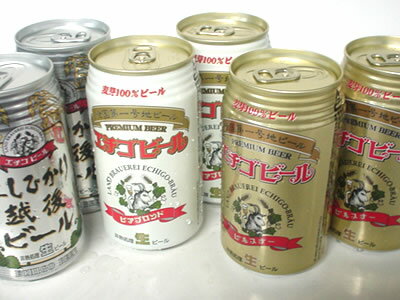 ビアカップ優勝エチゴビール！エチゴビールお試しセット3種類×2缶【送料無料】