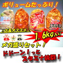 【送料無料】店長オススメ!メガ盛りホルモンセット1.6kg入...