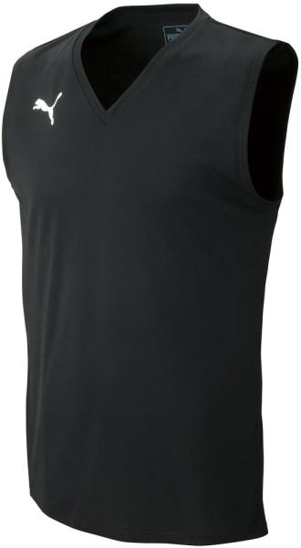 PUMA プーマ プーマ　ジュニアSLインナーシャツ　品番：655278　カラー：BLACK（01）　サイズ：160