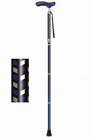 シナノ(SINANO) ネオクラシカル折り畳み ネイビー ロング(1本入)