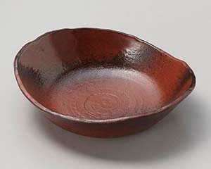 【まとめ買い10個セット品】和食器 ロ034-208 東山楕円向付【キャンセル/返品不可】【ECJ】