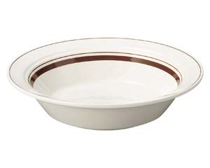 【まとめ買い10個セット品】 コ566-118 カントリーサイドダークブラウン 22cmスープパスタ【キャンセル/返品不可】【ECJ】