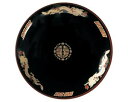 イ652-047 天目金彩竜 7.0皿 【ECJ】