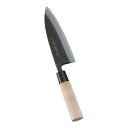 【 黒出刃包丁 】 堺 菊守 16.5cm 片刃【