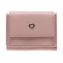 FROMb フロムビー 三つ折り財布 ハート Half wallet サイフ レディース 折財布 3つ折り コインケース付き onlyou オンリーユー