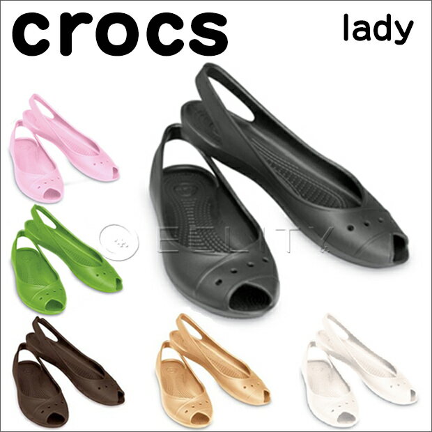 クロックス[CROCS]　レディ[LADY]　女性用　パンプス　オープントゥ【送料無料】 あす楽対応【HLS_DU】