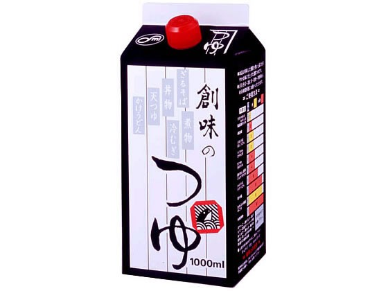 【3セット】創味食品 創味のつゆ 1L【F倉庫】