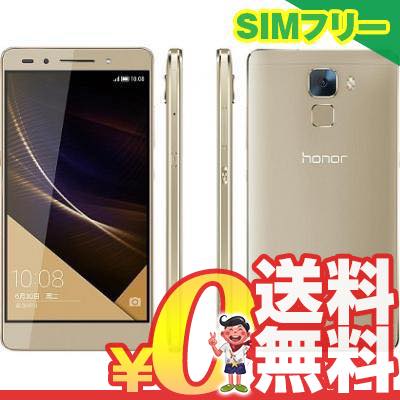 中古 Huawei Honor7 16GB (PLK-AL10) [ゴールド 中国版] S…...:eco-return:10033954