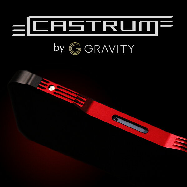 予約順に順次発送GRAVITY CASTRUM (グラビティー カストラム)/到着後のレビューで送料無料/アイフォン5s ケース/iPhone5s ケース/iPhone5s バンパー/アルミバンパー/スマホケース/(カストラム)多数のメディアで取り上げられる話題の高品質アルミバンパー「GRAVITY CASTRUM」が遂に予約開始！