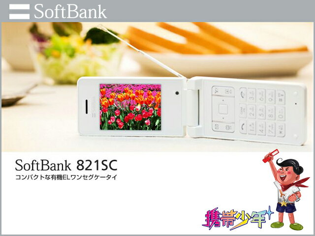 【未使用】 SoftBank 821SC (8色展開) SIMフリー 【FS_708-6】