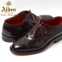 Alden Men's Dark Burgundy straight Tip Bal Cordovan Style#:9015I[f@_[No[KfB@Xg[g`bv@R[ho{v V[Yysep_ptz