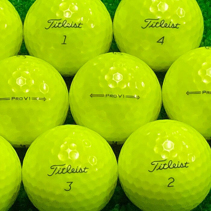 ロストボール タイトリスト PRO V1 2021年 イエロー 12個 Aランク <strong>ゴルフ</strong>ボール 中古 エコボール <strong>ゴルフ</strong> ロスト セット 大量 色付き カラー 1ダース 12球 Titleist 送料無料