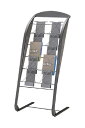 パンフレットスタンド(2列5段) 幅647×奥行き590×高さ1520mm (18580)【EA-302】
