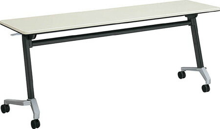 コクヨ品番 KT-ES502P1FN 会議テーブル　ＫＴ‐５００シリーズ　丸脚　幕板なし棚付 W1800xD750xH700