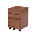 Walnut Chest ウォールナットチェスト デスクワゴン ブラウン【IC-K-2315】