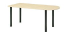MEETING STYLE LM TABLE 丸脚 4本脚タイプ 長U形 幅1800×奥行き900mm【LM-180PU】
