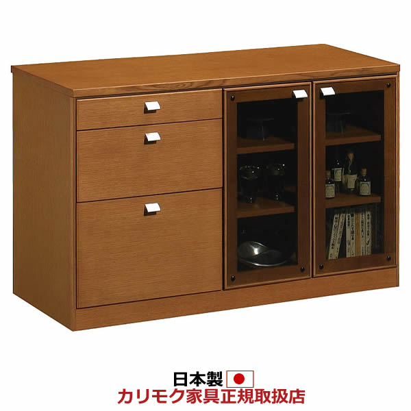 カリモク サイドボード リビングボード 幅1082mm【QT3827】