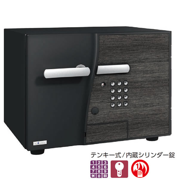 【入荷待ち予約販売】3月15日頃入荷予定!【開梱設置無料】ディーフェイスシリーズ 家庭用・耐火金庫 テンキー式 内蔵シリンダー錠 19.5リットル【DFS2-E】