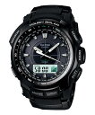 CASIO　PRO TREK(カシオ　プロトレック)　ANALOGUE DIGITAL COMBINATION PRW-5100-1JF　国内正規品　フルオートLEDライト・高度/気圧/方位/温度計測機能搭載 ☆送料無料☆　☆彡無料ラッピングでギフトに最適☆彡