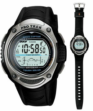 CASIO　PRO TREK(カシオ　プロトレック)　PRW-200J-1JR国内正規品　タフソーラー・電波時計・フルオートELバックライト・温度計測機能・タイドグラフ搭載【送料無料】【RCPmara1207】