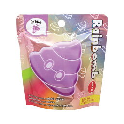 ドリームズ Dreams レインボム ミニ ウンチ Rainbomb mini Poop グレープ BAC64193 バスボール お風呂 <strong>虹</strong> <strong>入浴剤</strong> 子供 遊ぶ ピーチ 香り リフレッシュ うんち