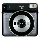 【送料&ラッピング無料】FUJIFILM<富士フイルム> インスタントカメラ チェキスクエア instax SQUARE SQ6 グラファイトグレー GRAPHITE GRAY