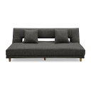 【メーカー欠品中 12月頃入荷予定】【メーカー直送・送料込】関家具 ソファベッド Arc(アーク) ダークブラウン 175542