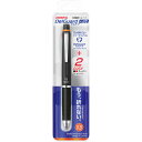 【メール便なら送料190円】ゼブラ デルガード+2C 多機能シャープペンシル ブラック P-B2SA85-BK