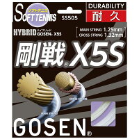 直送・代引不可　GOSEN（ゴーセン） ハイブリッド 剛戦X5S ナチュラル SS505NA　別商品の同時注文不可の画像