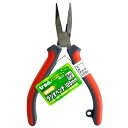 直送・代引不可 (業務用20個セット) trad ミニラジオペンチ(DIY 工具 プライヤー) NO.2 MRP125mm レッド&グレー 別商品の同時注文不可
