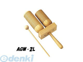 キクタニ（KIKUTANI）［AGW-2L］ アゴゴウッドブロック 木製 バチ付 AGW2…...:edenki:10813264