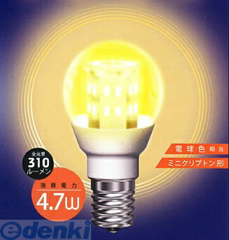 前田硝子［ZL-003WE17-AOC］easyZ Lamp E17シリーズ きらめく暖かなひかり ZL003WE17AOC LED電球 省エネ エコ商品 節電【5250円以上送料無料】【Aug08P3】