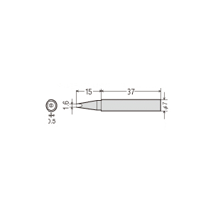 太洋電機産業 ［PX-2RT-1.6D］ 替えこて先 PX2RT1.6D【5250円以上送料無料】【Aug08P3】