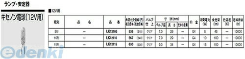 パナソニック電工［LK12105］ キセノン電球 LK12105【RCP】P20Feb16...:edenki:10763903