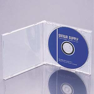 サンワサプライ ［FCD-1M］ CD-ROMプラケース（3枚セット） FCD1M【5250円以上送料無料】【Aug08P3】