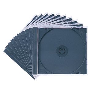 サンワサプライ ［FCD-N30BK］ DVD・CDケース（ブラック） FCDN30BK【5250円以上送料無料】【Aug08P3】