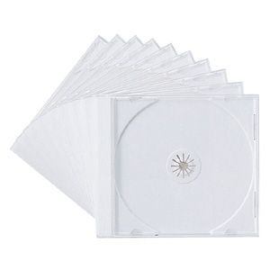 サンワサプライ ［FCD-N30WH］ DVD・CDケース（ホワイト） FCDN30WH【5250円以上送料無料】【Aug08P3】