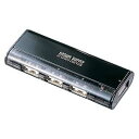 サンワサプライ USB-HUB225GBK USB2.0ハブ 4ポート・ブラック USBHUB225GBK