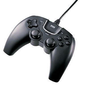 サンワサプライ ［JY-P73UBK］ USBゲームパッド（ブラック） JYP73UBK【5250円以上送料無料】【RCPmara1207】【マラソン1207P02】