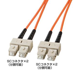 サンワサプライ ［HKB-SCSC5-03L］ 光ファイバケーブル HKBSCSC503L【5250円以上送料無料】【Aug08P3】