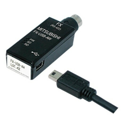 【即納】MITSUBISHI（三菱電機） ［FX-USB-AW-RS-422］ FX-USB-AW形RS-422/USB変換器 FXUSBAW形RS422/USB変換器【送料無料】【あす楽対応】【HLS_DU】【Aug08P3】【送料込み】MITSUBISHI（三菱電機）［FX-USB-AW-RS-422］FX-USB-AW形RS-422/USB変換器