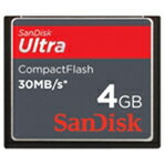 【送料無料】サンディスク 4GB ウルトラコンパクトフラッシュカード SDCFHG-004G-J95 [SDCFHG004GJ95]