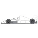 タミヤ 1/10RC マクラーレン MP4/5B Honda(F104Wシャーシ) Tマクラ-レンMP4/5Bホンダ