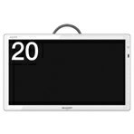 【送料無料】シャープ 20V型ハイビジョン液晶テレビ フリースタイル AQUOS LC20F5W [LC20F5W]